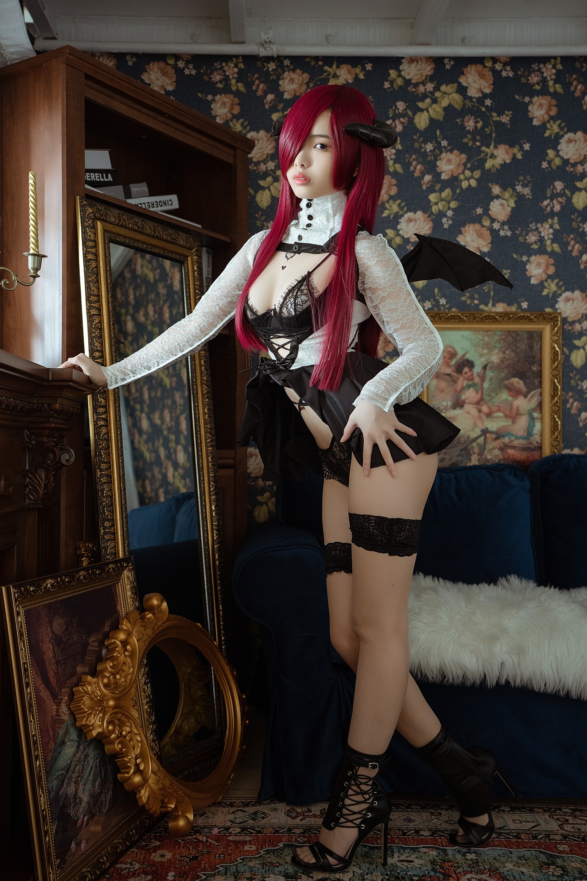 图片[1]-雯妹不讲道理 – NO.022 魅魔本 the countess of devil [38P]-XikXak